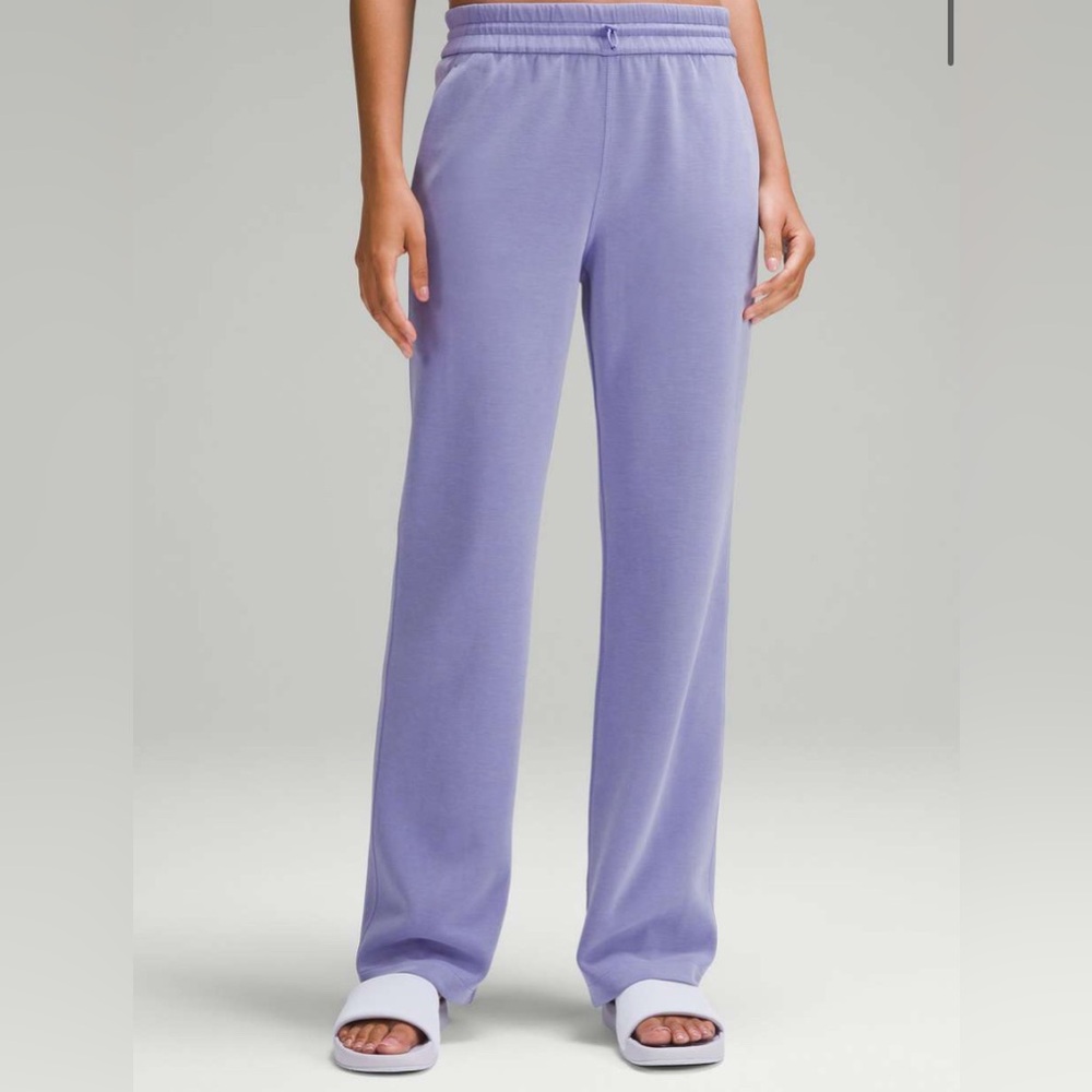 Lululemon Softstreme High-Rise Pant Full Length Dark Lavender Size 6 - Picture 2 of 11